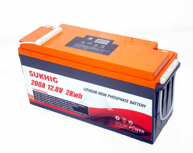 200A Red Lithium Battery